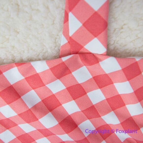 NEW Onia Raquel Barbiecore pink gingham check raquel one piece swimsuit, size M‎ - Picture 8 of 16